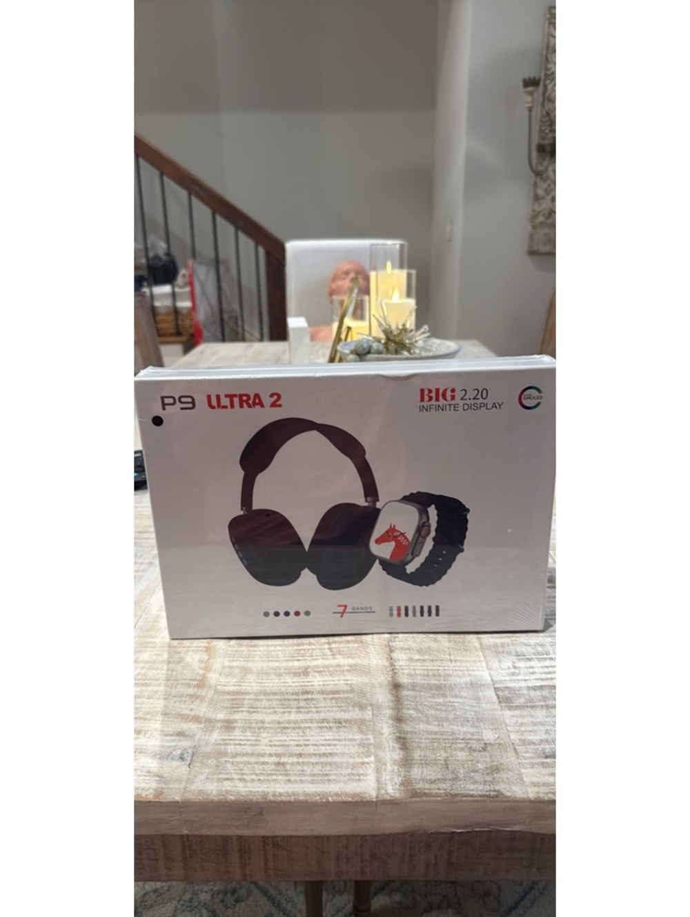 Brand New P9 Ultra 2 Smartwatch and Headphones Set